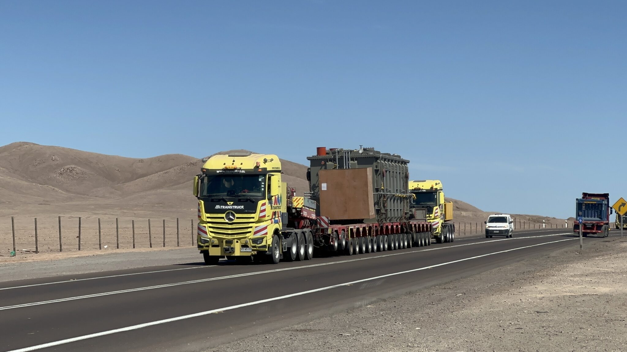 Traslado de transformadores – AES Andes